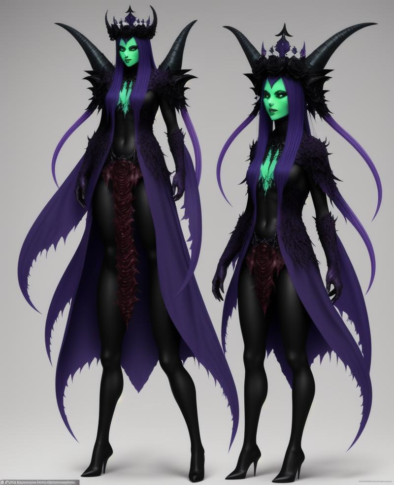 1404354749-3394882936-Fullbody creature concept demon of envy looks like a frail and hunched nightmarish lord dressed in clothes woven from alive skin.png